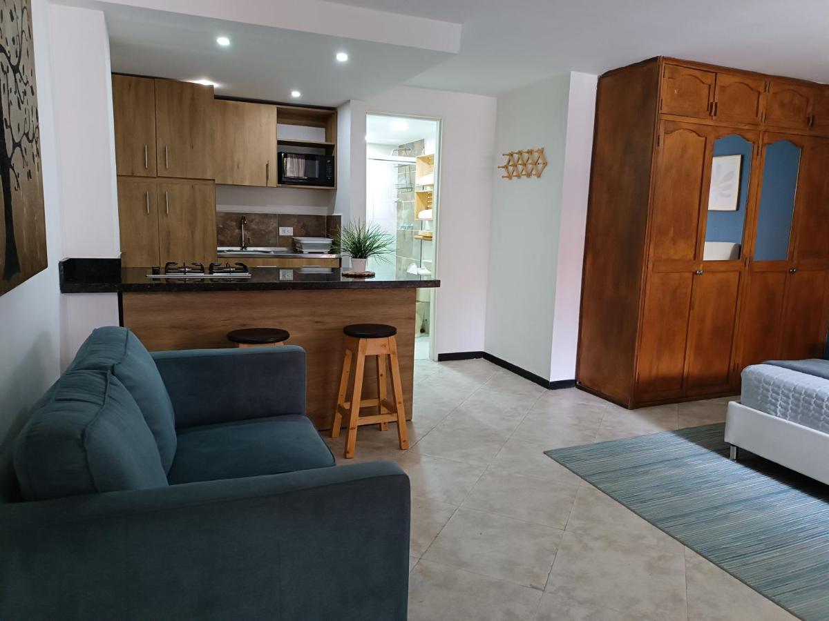 Apartmán Acogedor Apartaestudio Ubicado En Laureles Medellín Exteriér fotografie